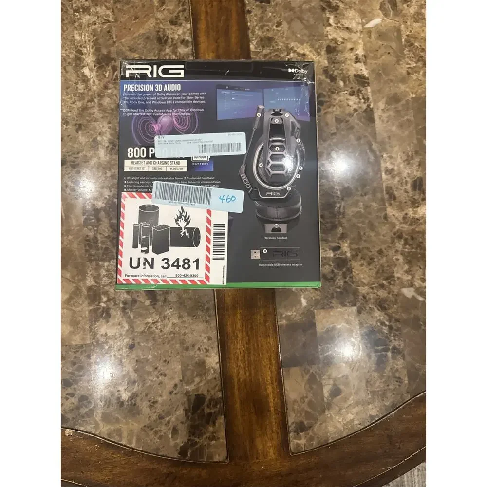 Nacon Rig Wireless Headset And Charging Stand X Box